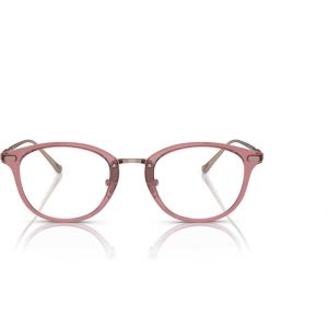 imageCoach Womens Hc6230d Round Prescription Eyewear FramesTransparent BerryDemo Lens