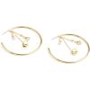 imageCOACH Mushroom Charm Hoop Earrings