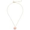 imageCOACH Signature Heart Locket Pendant Necklace