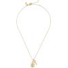 imageCOACH Signature Rainbow Quilted Lock ampamp Key Pendant Necklace