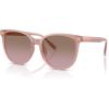 imageCOACH Womens Hc8414bd Round SunglassesMilky BuffBrown Rose Gradient