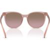 imageCOACH Womens Hc8414bd Round SunglassesMilky BuffBrown Rose Gradient