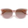 imageCOACH Womens Hc8414bd Round SunglassesMilky BuffBrown Rose Gradient