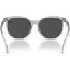 imageCOACH Womens Hc8414bd Round SunglassesTransparent DoveGrey Solid