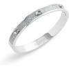 imageCOACH Womens Signature C Glitter Bangle BraceletCrystalRhodium