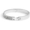 imageCOACH Womens Signature C Glitter Bangle BraceletCrystalRhodium