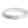 imageCOACH Womens Signature C Glitter Bangle BraceletCrystalRhodium