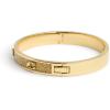 imageCOACH Womens Signature C Glitter Bangle BraceletGold