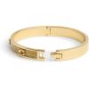 imageCOACH Womens Signature C Glitter Bangle BraceletGold