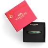 imageCOACH Womens Signature C Glitter Bangle BraceletGreenGold
