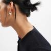 imageCOACH Womens Signature Heart Padlock Drop Earrings