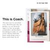 imageCoach Womens Essential Cosmetic Pouch Bag Tan Caramel One SizeChalk Multi