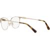 imageCoach Womens Hc5148 Cat Eye Prescription Eyewear FramesShiny Light GoldBlackDemo Lens