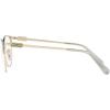imageCoach Womens Hc5148 Cat Eye Prescription Eyewear FramesShiny Light GoldMintDemo Lens