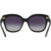 imageCoach Womens Hc8264 Square SunglassesBlackGrey Gradient Polarized