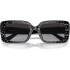 imageCoach Womens Hc8380u Universal Fit Rectangular SunglassesGrey Pearl Signature CGrey Gradient