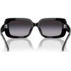 imageCoach Womens Hc8380u Universal Fit Rectangular SunglassesGrey Pearl Signature CGrey Gradient