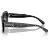 imageCoach Womens Hc8380u Universal Fit Rectangular SunglassesGrey Pearl Signature CGrey Gradient