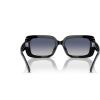 imageCoach Womens Hc8380u Universal Fit Rectangular SunglassesSapphire Pearl Signature CBlue Gradient