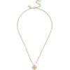 imageCoach Womens Iconic Heart Pendant Necklace GOLD