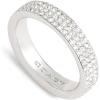 imageCoach Womens Pav Band RingCrystalRhodium