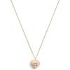 imageCOACH Signature Heart Locket Pendant Necklace