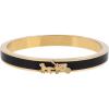 imageCoach Horse ampamp Carriage Enamel Hinge BraceletBlackGold