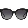 imageCoach Womens Hc8264 Square SunglassesBlackGrey Gradient Polarized