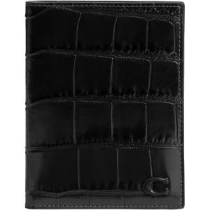 imageCOACH Mens Case Travel AccessoryPassport WalletBlack