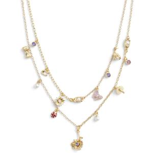 imageCOACH Signature Mixed Charm Layered Necklace