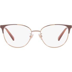 imageCoach Womens Hc5148 Cat Eye Prescription Eyewear FramesShiny Rose GoldLightDemo Lens