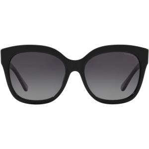 imageCoach Womens Hc8264 Square SunglassesBlackGrey Gradient Polarized