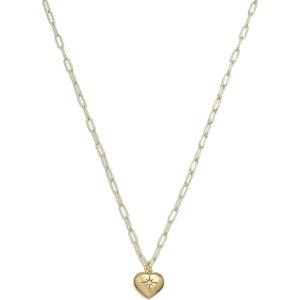 imageCoach Womens Iconic Heart Pendant Necklace GOLD