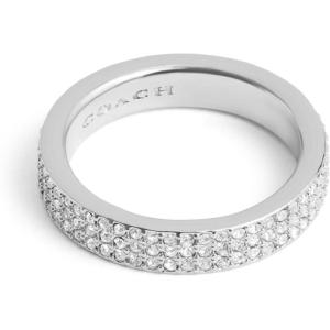 imageCoach Womens Pav Band RingCrystalRhodium