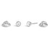 imageCOACH Convertible Halo Stone Stud Earrings