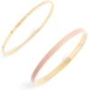 imageCOACH Signature Bangle Bracelet Set
