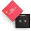 imageCOACH Womens Signature Pav Star Stud Earrings