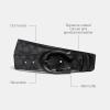 imageCoach Mens 40 Mm Sculpted C Belt BlackCharcoal One Size