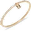 imageCoach Womens Iconic Padlock Tennis Bangle Bracelet