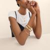 imageCoach Womens Pearl Signature Pendant Necklace