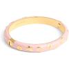 imageCOACH Signature Daisy Enamel Bangle Bracelet
