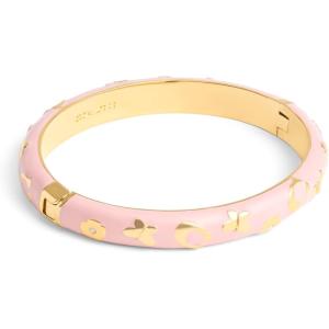 imageCOACH Signature Daisy Enamel Bangle Bracelet