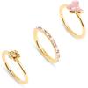 imageCOACH Signature Daisy Ring Set