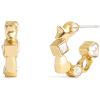 imageCOACH Womens Signature Star Charm Huggies