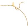 imageCOACH Womens Signature Stitched Rexy Pendant Necklace