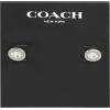 imageCOACH Womens Signature Stud EarringsCRYSTALRHODIUM