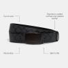 imageCoach 38 Mm Casual Belt Box BlackCharcoal