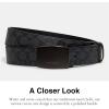 imageCoach 38 Mm Casual Belt Box BlackCharcoal