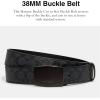 imageCoach 38 Mm Casual Belt Box BlackCharcoal