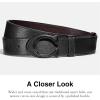 imageCoach Mens Signature Buckle Cut To Size Reversible 38 Mm Belt BlackOx Blood